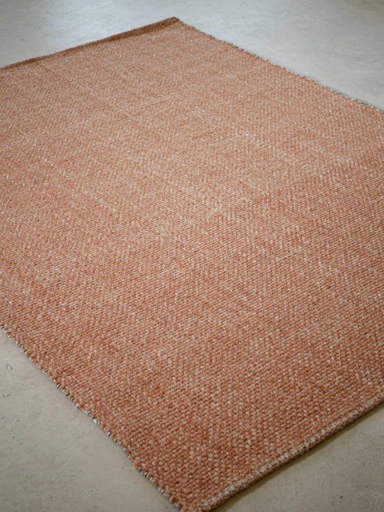 Aruba Terracotta Area Rug | Modern Indoor Rug with Durable Finish