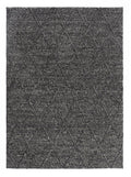Braided Charcoal Area Rug | Modern Indoor Wool Blend Rug Sydney