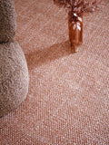 Aruba Terracotta Area Rug | Modern Indoor Rug with Durable Finish