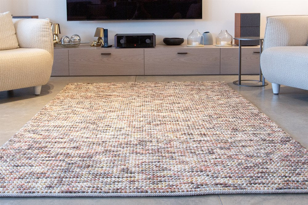 Cherry Multi Premium Handwoven Wool Area Rug